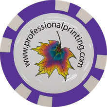 Load image into Gallery viewer, Premium Resin Domed Golf Poker Chips