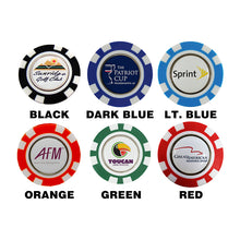 Load image into Gallery viewer, Domed Golf Poker Chips w/Removable Magnetic Ball Marker