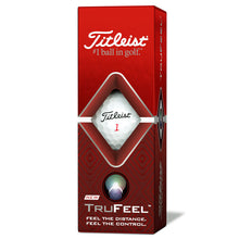 Load image into Gallery viewer, Titleist TruFeel Golf Balls with Logo
