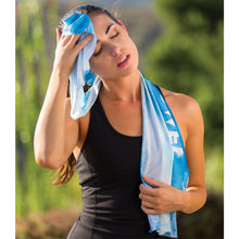 Load image into Gallery viewer, 12&quot; x 32&quot; Artic Cooling Towel with Full Towel Graphic
