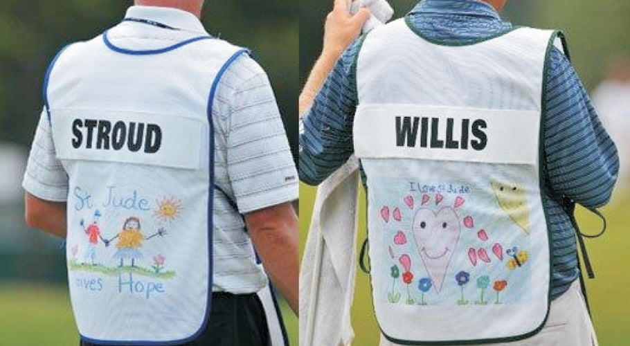 NEW IDEA: Custom Caddie Bibs for your Charity Golf Tournament