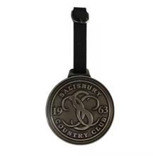 Load image into Gallery viewer, Round 3" Die Cast Bag Tag
