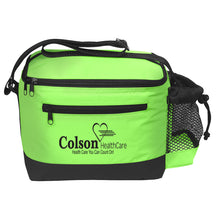 Load image into Gallery viewer, Pro 6 Can Cooler with Mesh Bottle Holder &amp; Zippered Pocket
