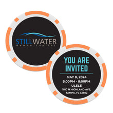 Load image into Gallery viewer, Premium Custom Golf Poker Chips
