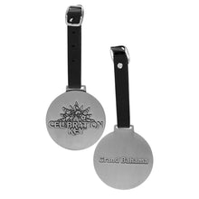 Load image into Gallery viewer, Round 2.5" Die Cast Bag Tag
