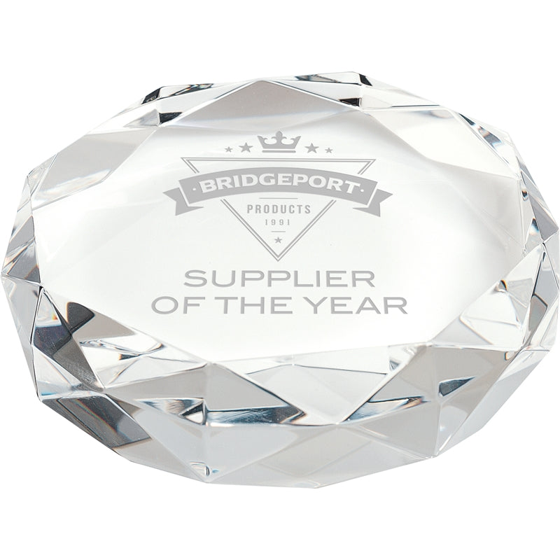 Lay-Flat Diamond Crystal Awards