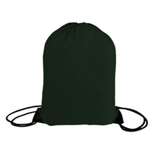 Load image into Gallery viewer, Black drawstring bag on a white background
