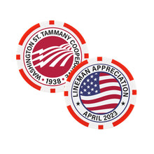 Load image into Gallery viewer, Premium Custom Golf Poker Chips
