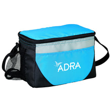Load image into Gallery viewer, 6-Can Cooler with Mesh Bottle Holder
