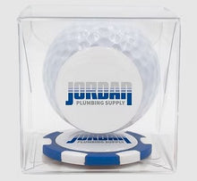 Load image into Gallery viewer, Cube with Ball and Custom Poker Chip
