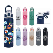 Load image into Gallery viewer, 28 oz. Premium Double Wall, Stainless Steel Water Bottle
