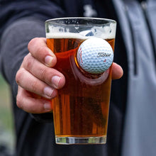 Load image into Gallery viewer, FORE! Golf Ball Embedded Ale Glass
