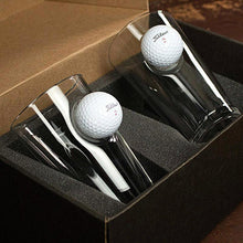 Load image into Gallery viewer, FORE! Golf Ball Embedded Ale Glass
