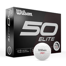 Load image into Gallery viewer, Wilson Staff 50 Elite Golf Balls with Logo

