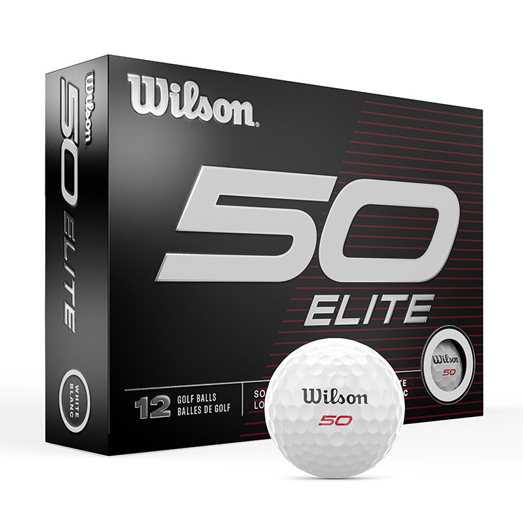 Wilson Staff 50 Elite Golf Balls with Logo