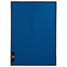 Load image into Gallery viewer, A blue club glove waffle texture golf towel
