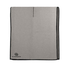 Load image into Gallery viewer, a club glove grey towel with waffle texture
