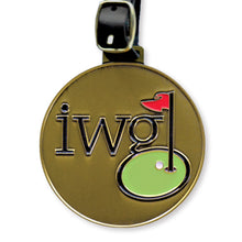 Load image into Gallery viewer, Round 3" Die Cast Bag Tag
