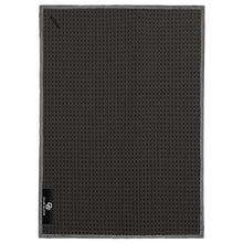 Load image into Gallery viewer, A grey club glove waffle texture golf towel
