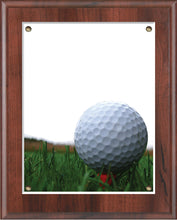 Load image into Gallery viewer, Cherry Wood Sponsor Plaque
