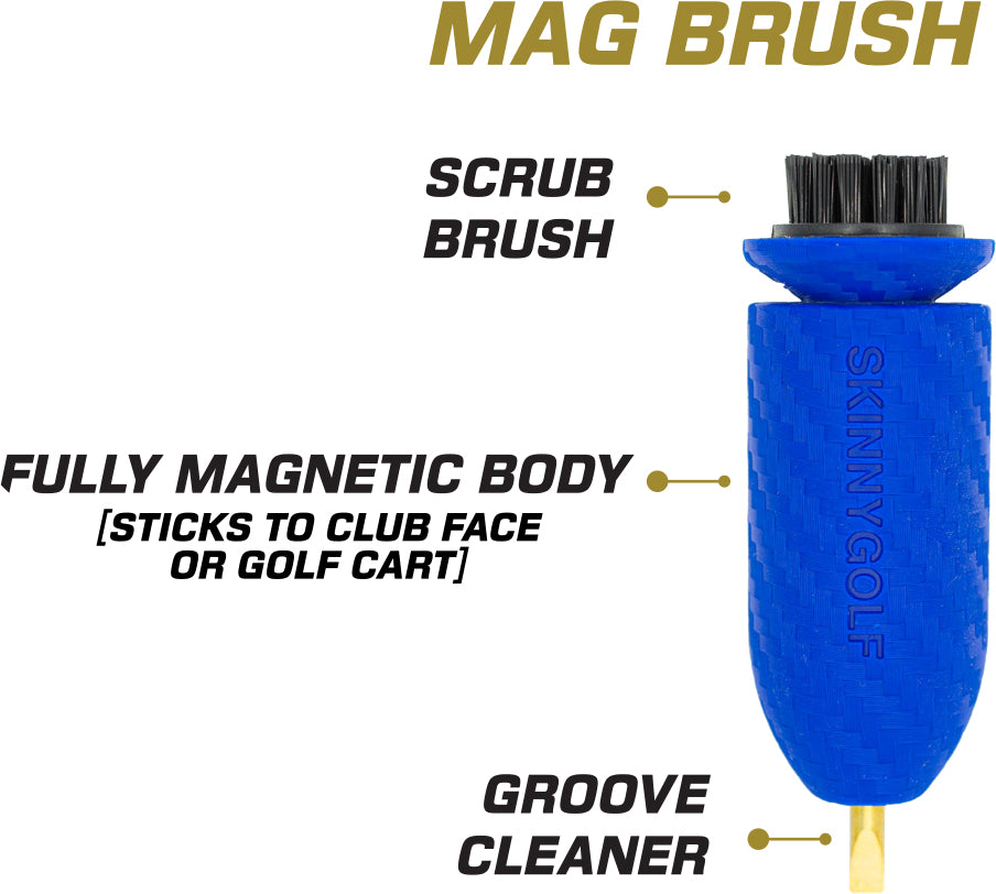 SkinnyGolf Magnetic Brush