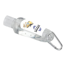 Load image into Gallery viewer, 1 oz. Hand Sanitizer with Carabiner Clip
