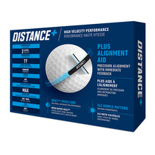 Load image into Gallery viewer, TaylorMade Distance+ Golf Balls with Logo
