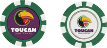 Load image into Gallery viewer, Domed Golf Poker Chips w/Removable Magnetic Ball Marker
